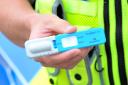 Police caught a drug driver swerving between lanes on the M4.