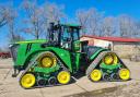 High end expensive farm machinery has been stolen from a Ukrainian John Deere dealership