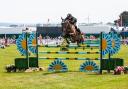 A showjumper clears a fence Picture Roland Ebert