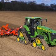 The new John Deere 8RX 410 tractor