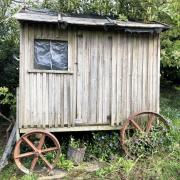 The shepherd's hut. Picture: BNPS