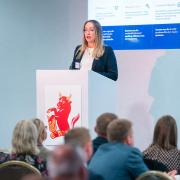 Dr Olivia Champion NSch presented her findings at the 2023 Nuffield Farming ‘Super’ Conference in Exeter