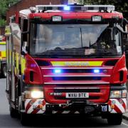 Fire crews from Burnham-on-Sea and Taunton attended a huge commercial property fire in Devon.