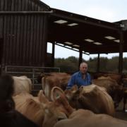 Gordon Davis of Westcott Farm won Dairy Farmer of the Year 2017