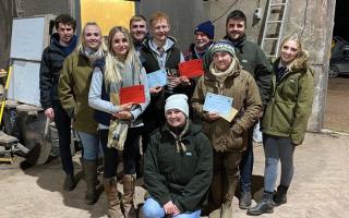 Newton Abbot YFC  at the group beef stock judging finals, taking home two firsts and two seconds.