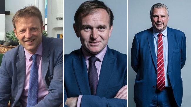 MPs Derek Thomas, George Eustice and Steve Double