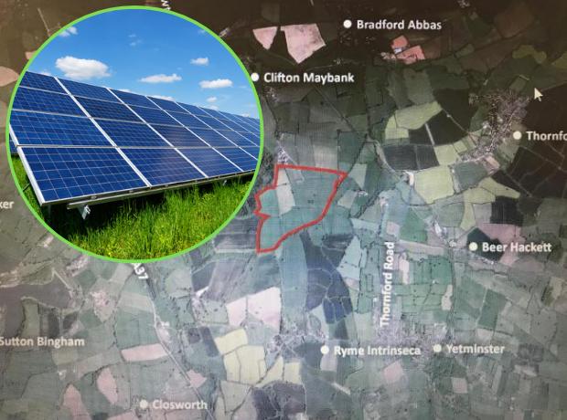 Solar farm plans at Clifton Farm in Clifton Maybank approved 