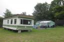 Uplyme mobile home without planning permission  Picture: EDDC