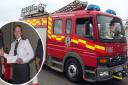 Chief Fire Officer Kathryn Billing (inset) has confirmed Cornwall's Fire Control is under review