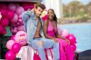 Sky Cinema and Barbie launch their friend-ship as BFF’s Chris Taylor and Kaz  Kamwi are pictured on the Sky Cinema loves Barbie boat party