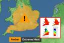 An official drought may be declared as the south west is on amber alert for extreme weather. Pictures: Met Office/ Defra
