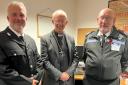 PC Julian Fry and Chaplain Roger Bird met The Archbishop of Canterbury.