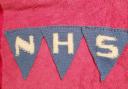 Creative Knitting: tribute to  NHS bunting