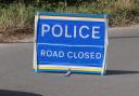 Police road closures in place after a serious crash involving a tractor and motorcyclist on the B3157 Coast Road