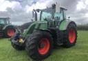 The top selling lot, £47,200 for this Fendt 724