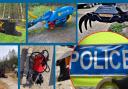 Some of the machinery reported to have been stolen
