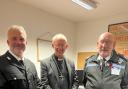 PC Julian Fry and Chaplain Roger Bird met The Archbishop of Canterbury.