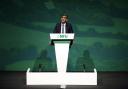 Prime Minister Rishi Sunak speaking during the National Farmers' Union annual conference at The ICC in Birmingham.