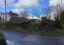 The Cornish hedge which residents were concerned would be lost in the hamlet near Stithians (Pic: Cornwall Council)