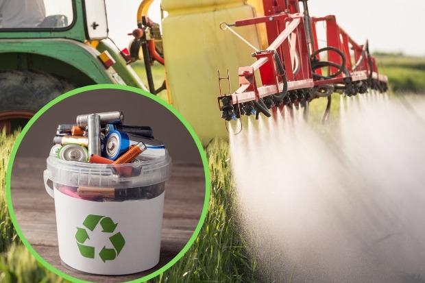 The foliar fertiliser is made from recycled batteries
