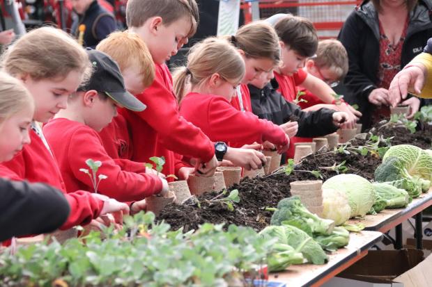 South West Farmer: Year 3 & 4 pupils from across Cornwall, were joined by 200 volunteers, which included farmers