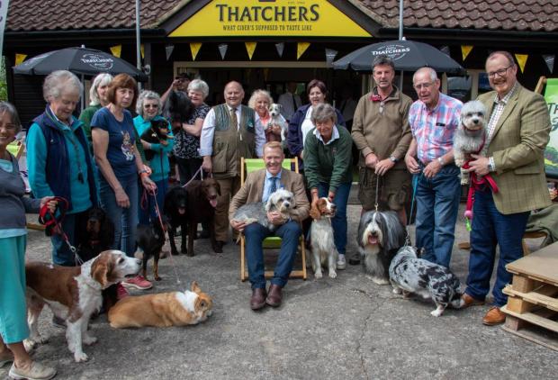 South West Farmer: Adam Henson with the Great British Dogs at the 2019 show