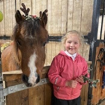 South West Farmer: Darcy with one of her new friends
