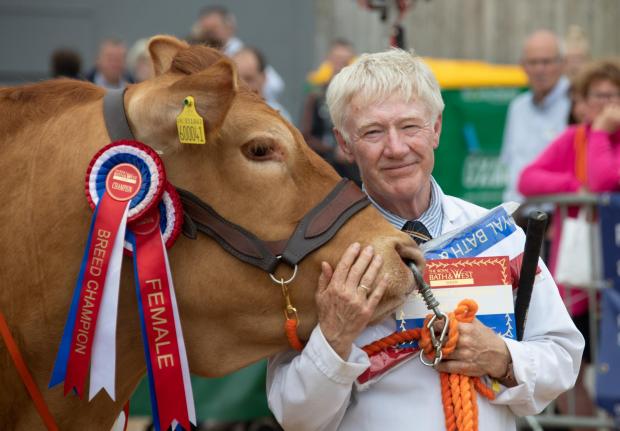 South West Farmer: Interbreed supreme champion beef animal; Frogmore Nicola