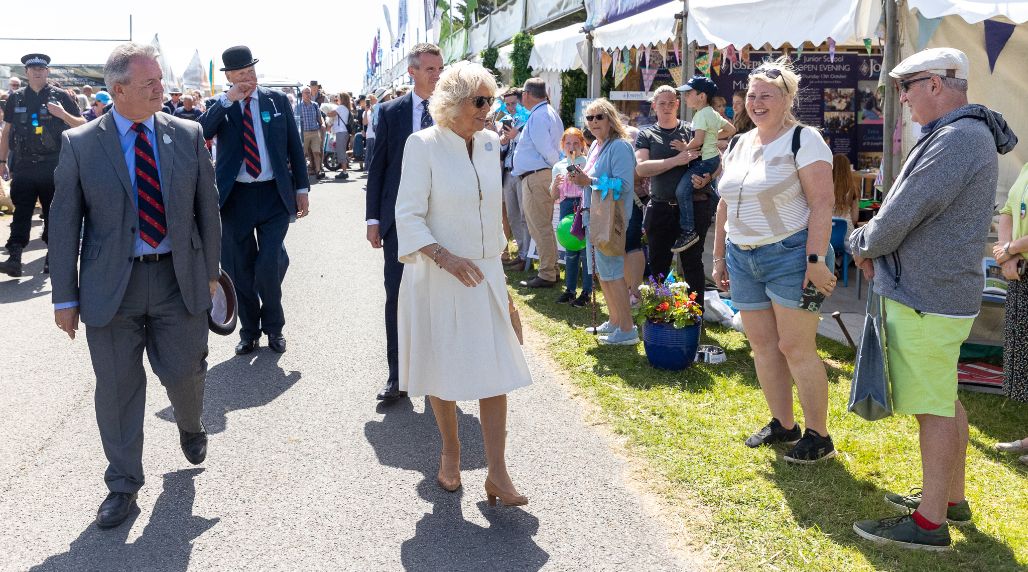 The Prince of Wales and Camilla were the Royal visitors. Picture Celt Creative 