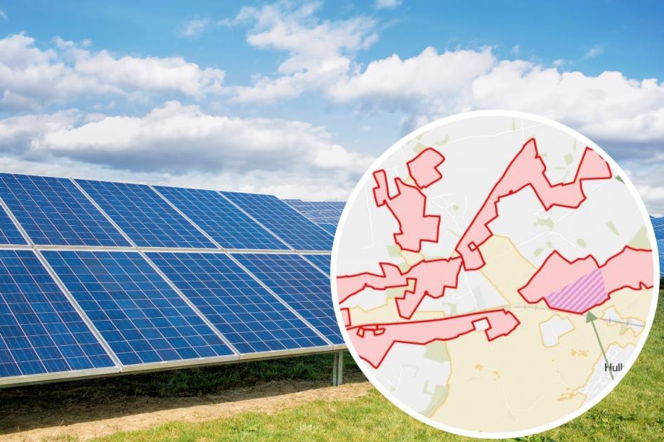 Plans revealed for huge solar park across six sites north of the M4 