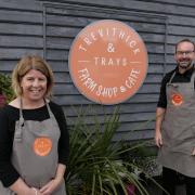 The success of Trevithick & Trays Farm Shop & Café has pleased owners Alison and Paddy Talen