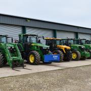 The seven John Deere tractors for sale