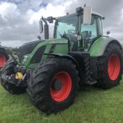 The top selling lot, £47,200 for this Fendt 724