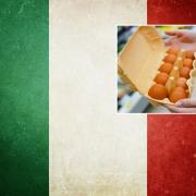 Sainbury's is stocking eggs from Italy rather than from the UK