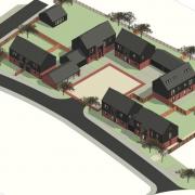 There are plans to build seven homes at Walnut Farm in Norton. Picture: Tewkesbury Borough Council/FirMack Homes Ltd