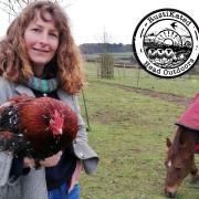 Teacher Kate Biddick has launched her business Rustikated on her smallholding