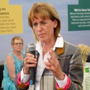 NFU president Minette Batters is at the Devon County Show today