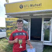 ATV Challenge winner Harry Sprague, from Whimple and Broadclyst YFC