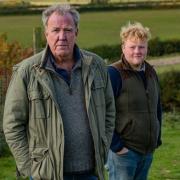 Jeremy Clarkson and Kaleb Cooper in Clarkson's Farm