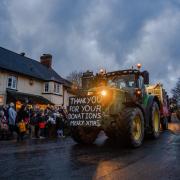Anstey Young Farmers Tractor Run.